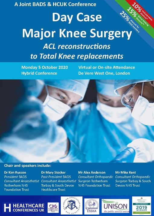 Major Day Case Knee Surgery