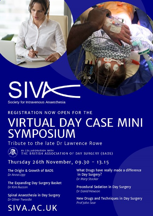 SIVA virtual event flyer