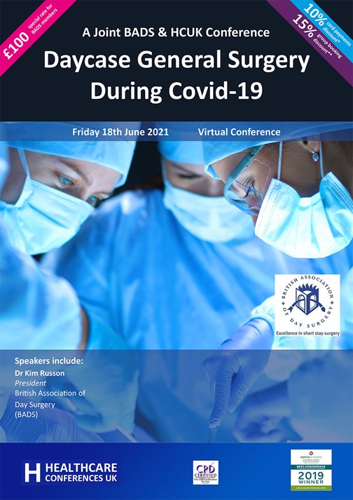 Daycase General Surgery During Covid-19 flyer