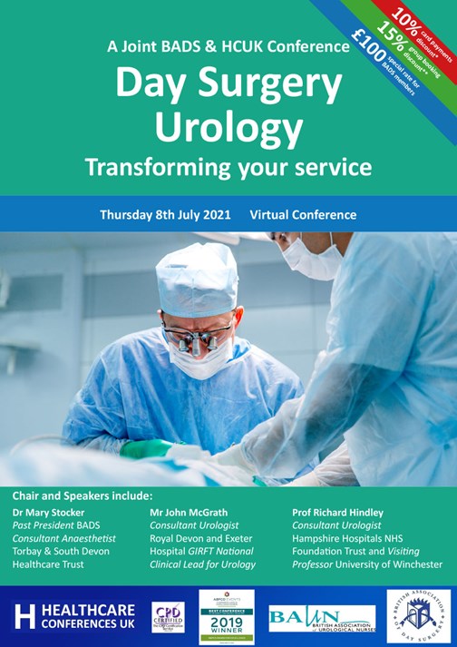 Day Surgery Urology flyer